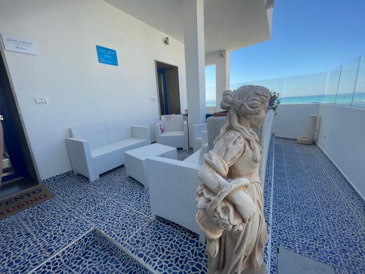 Salento Sottovento Luxury Beb Bed & Breakfast Torre Lapillo Eksteriør bilde